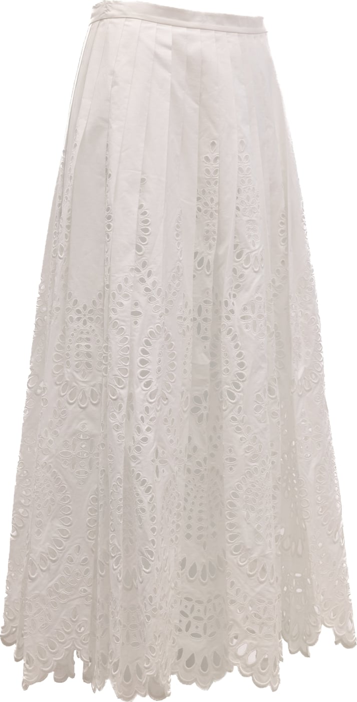 Valentino Garavani White Women Skirt