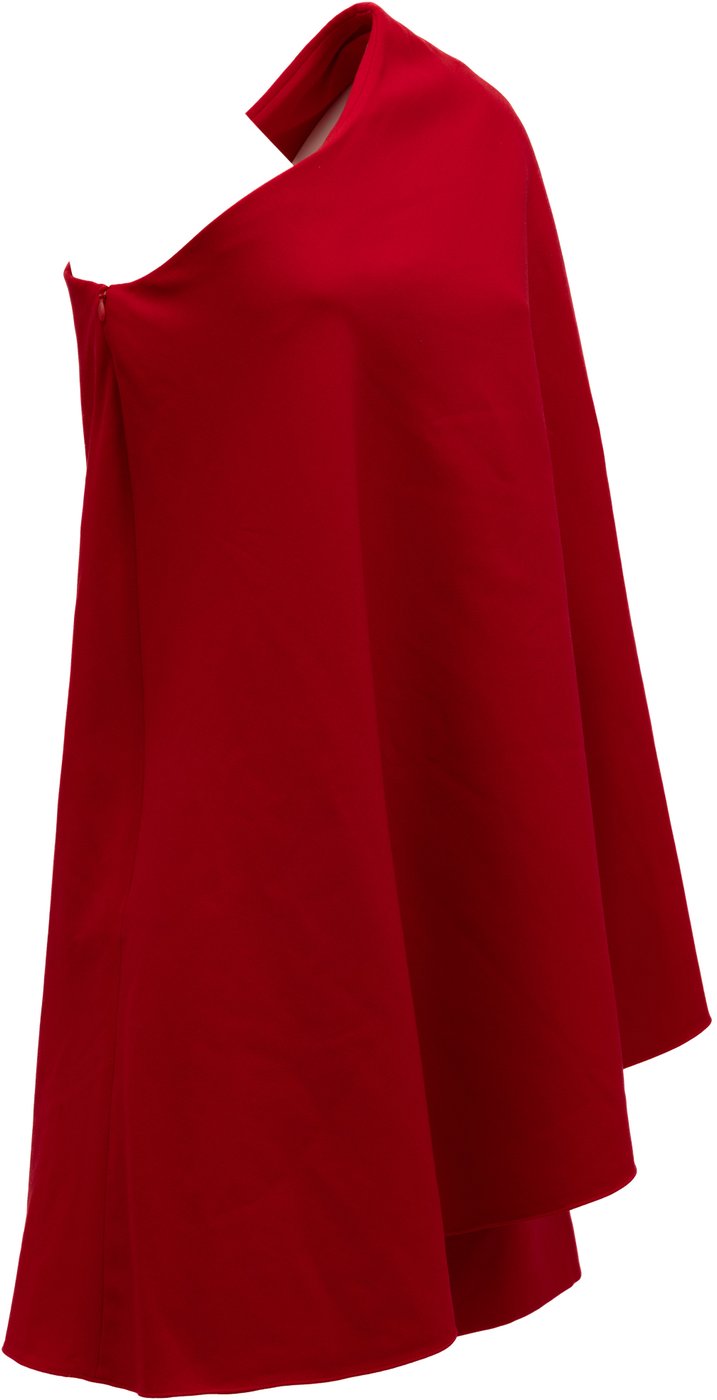Valentino Garavani Deep Red Short Cocktail Dress