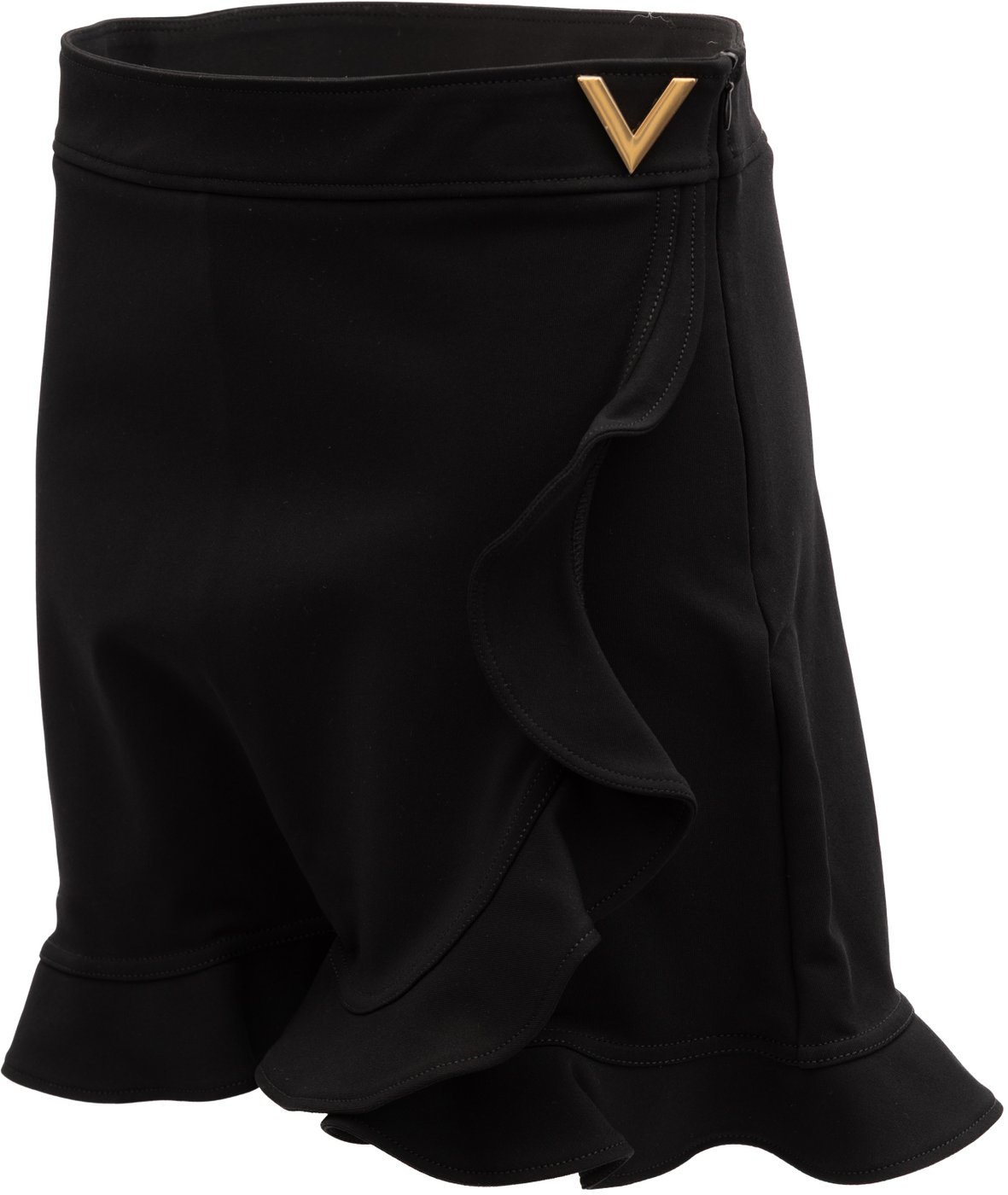 Valentino Garavani Mini Black Skirt