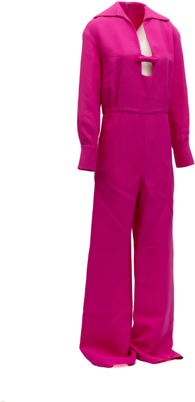 Valentino Garavani Pink Wide-Leg Jumpsuit