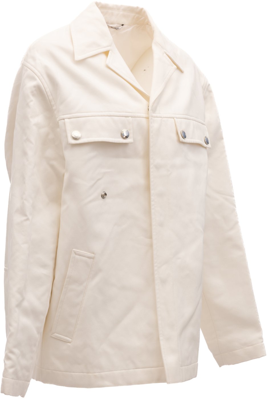 Valentino Garavani Ivory Oversized Shirt Jacket