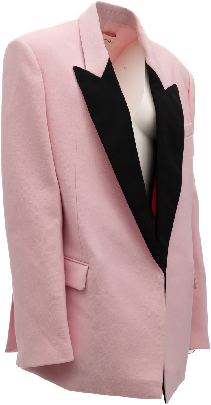 Valentino Garavani Pink Tuxedo Blazer