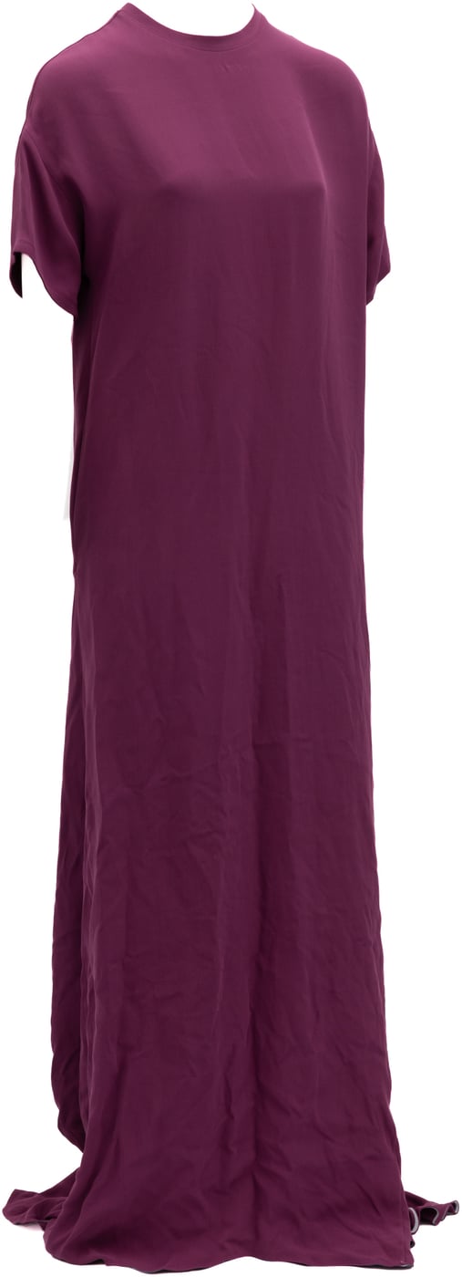 Valentino Garavani Burgundy Maxi Dress