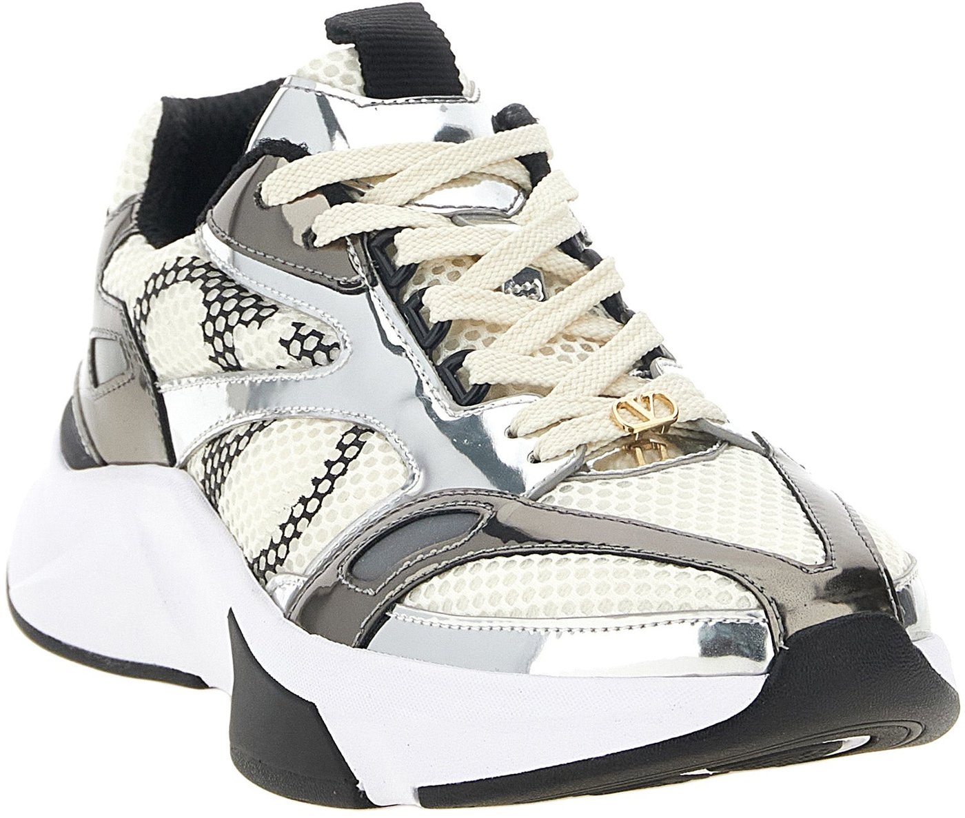 Valentino Garavani Multicolor Polyester Athletic Sneakers