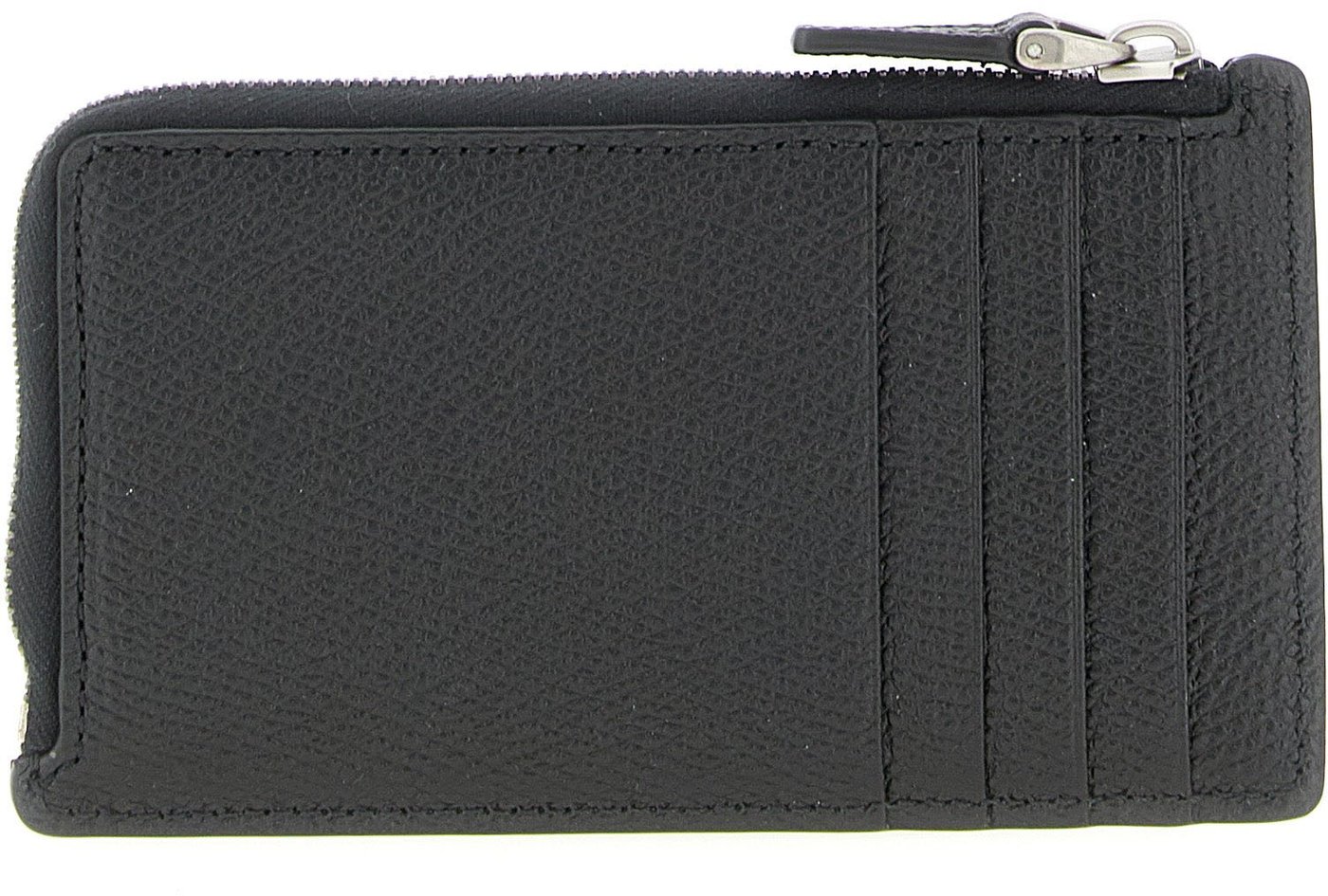 Valentino Garavani Black Calfskin Cardholder