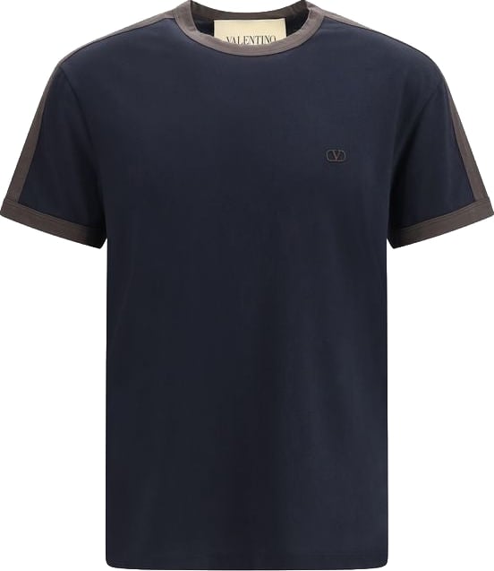Valentino Garavani Blue Cotton T-Shirt