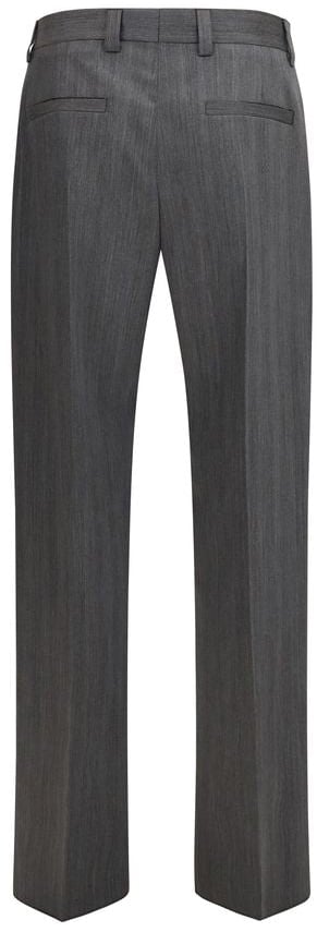 Valentino Garavani Gray Wool Oves Aries Dress Pants
