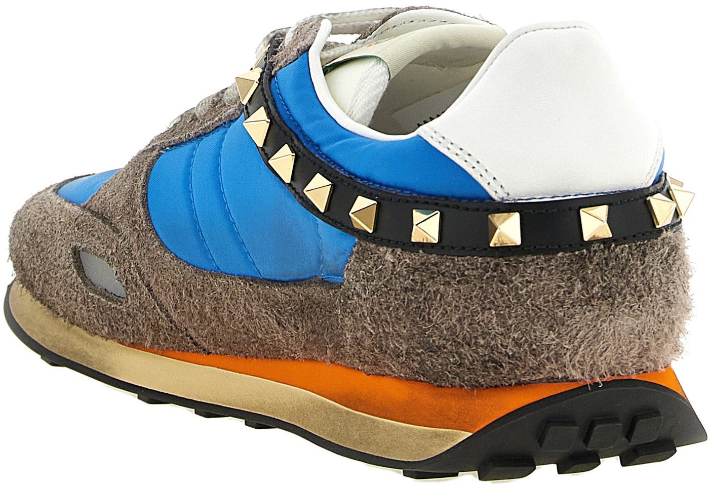 Valentino Garavani Multicolor Calfskin Low Top Sneakers