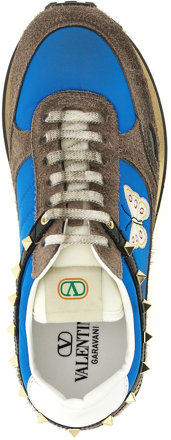Valentino Garavani Multicolor Calfskin Low Top Sneakers