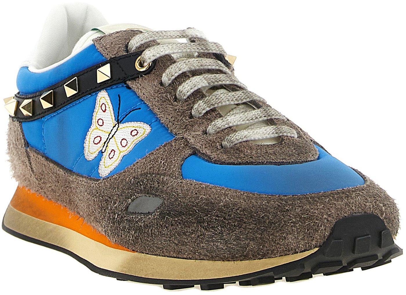 Valentino Garavani Multicolor Calfskin Low Top Sneakers