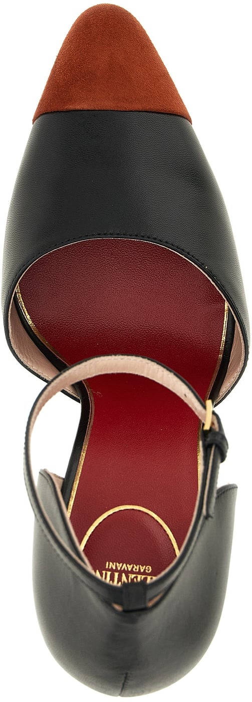 Valentino Garavani Black Goatskin High Heel Pumps