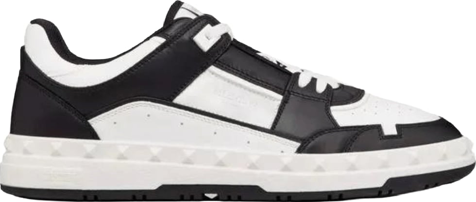 Valentino Garavani Freedots Men's Leather Sneakers White Black