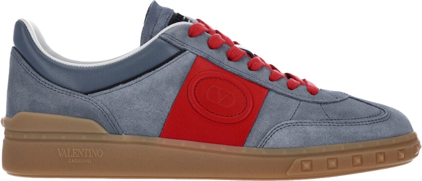 Low-Top Calf Suede Sneakers