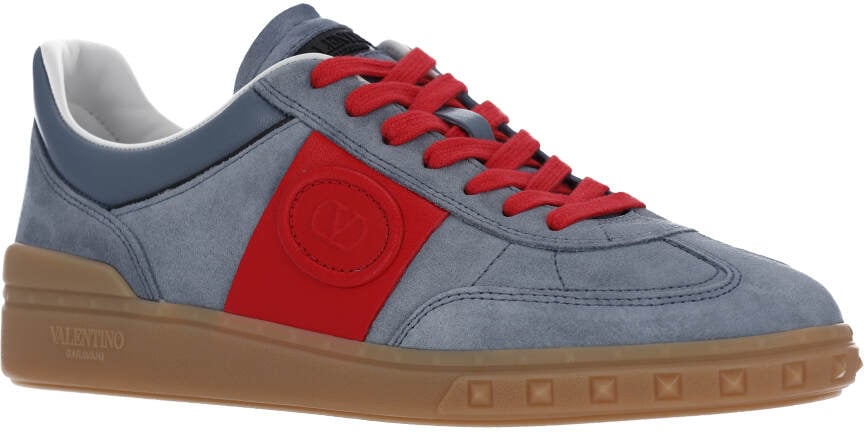 Low-Top Calf Suede Sneakers