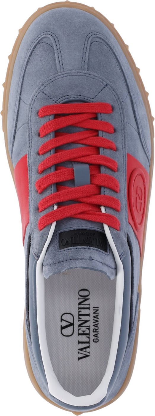 Low-Top Calf Suede Sneakers