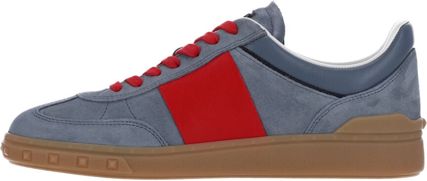 Low-Top Calf Suede Sneakers