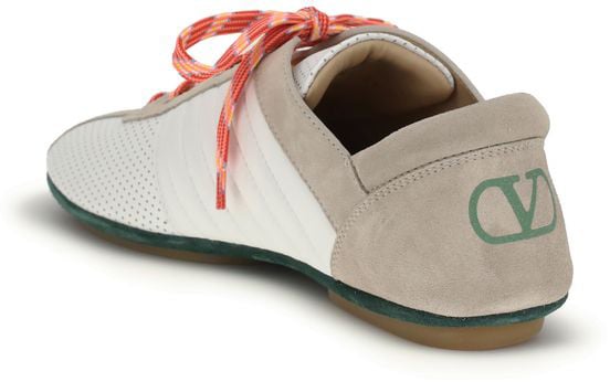 Valentino Garavani Multicolor Calf Leather Bos Taurus Athletic Sneakers