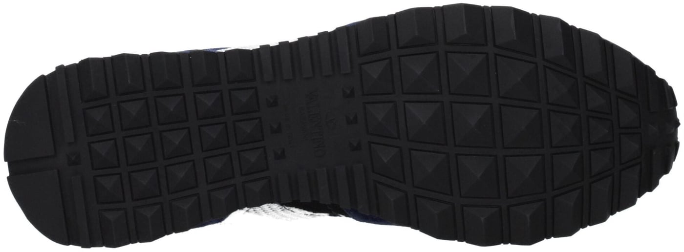 Valentino Garavani Gray Fabric Athletic Sneakers