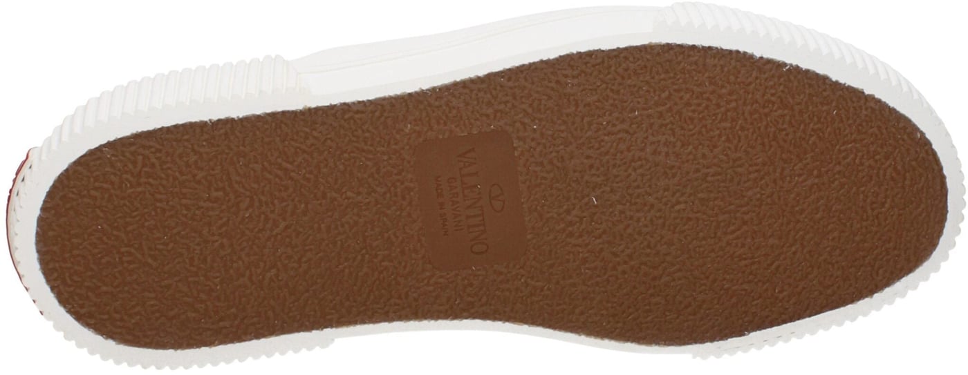 Valentino Garavani Brown Fabric Slip-On Loafers