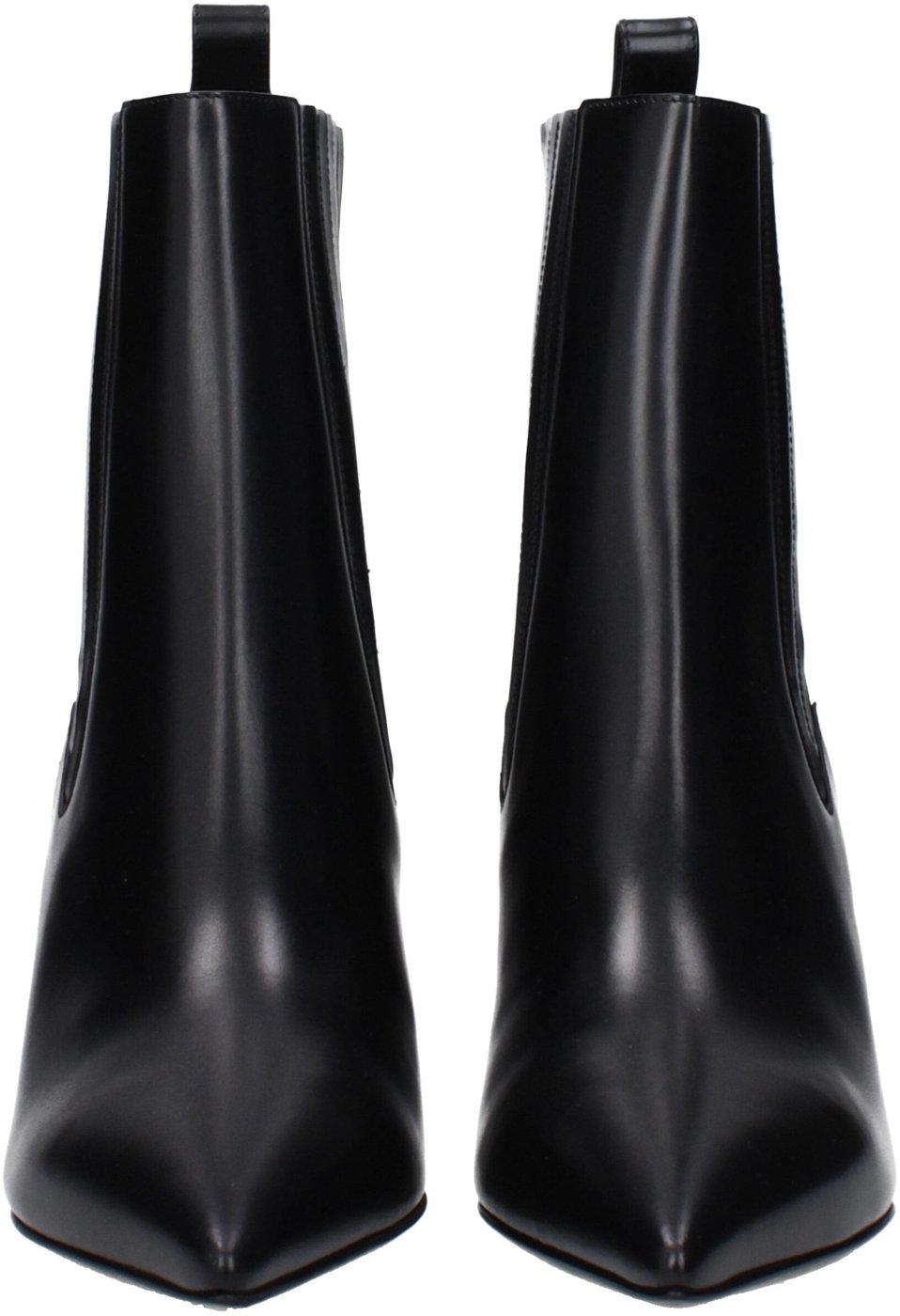 Valentino Garavani Black Leather Ankle Boots