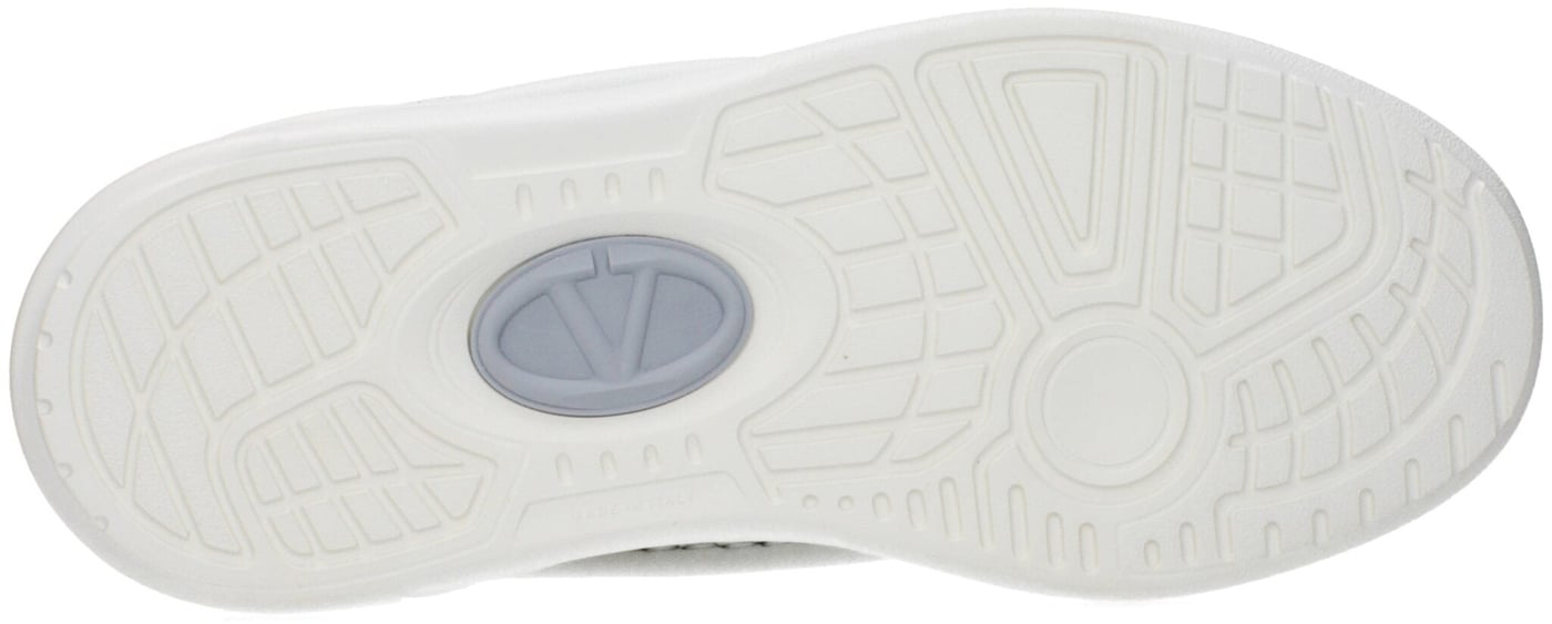 Valentino Garavani White Leather Low Top Sneakers
