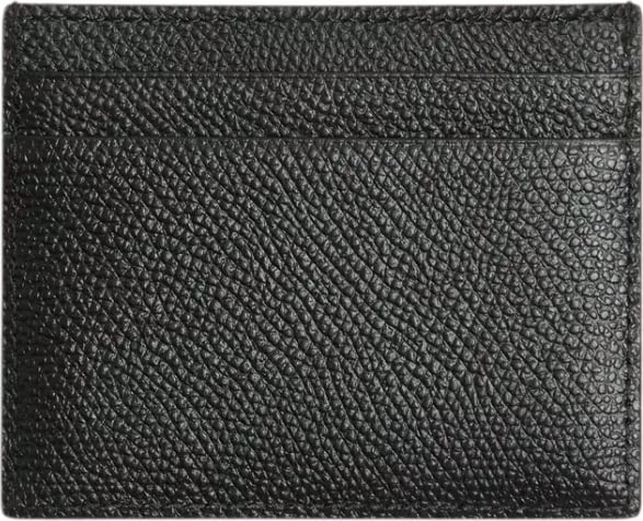 Vlogo Textured Leather Card Holder