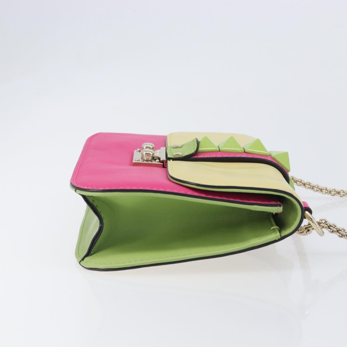 Valentino Garavani Glam Lock Covered Studs Leather Small