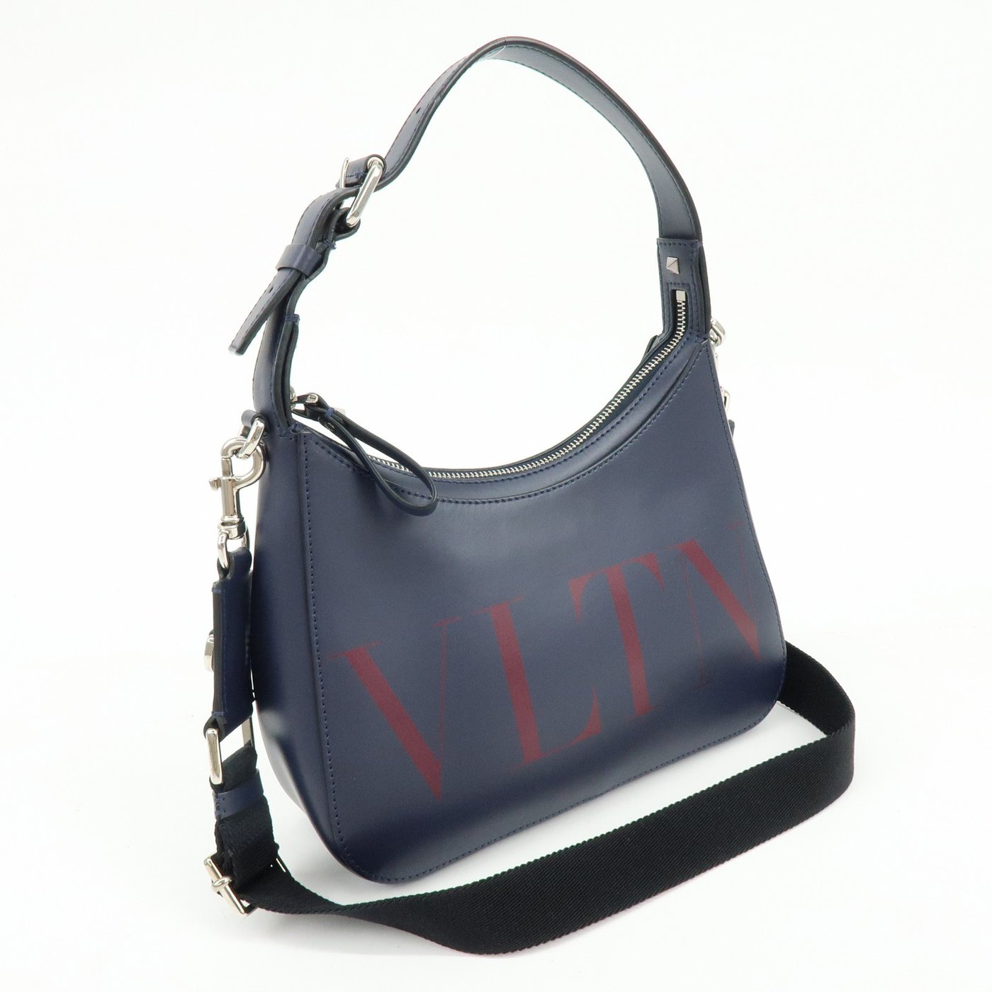 Valentino Garavani VLTN Hobo Printed Leather Small