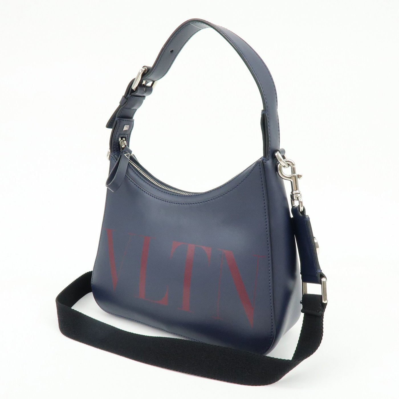 Valentino Garavani VLTN Hobo Printed Leather Small