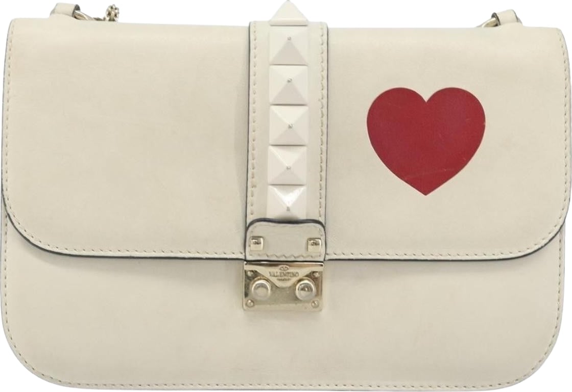 Valentino Garavani Glam Lock Leather Medium