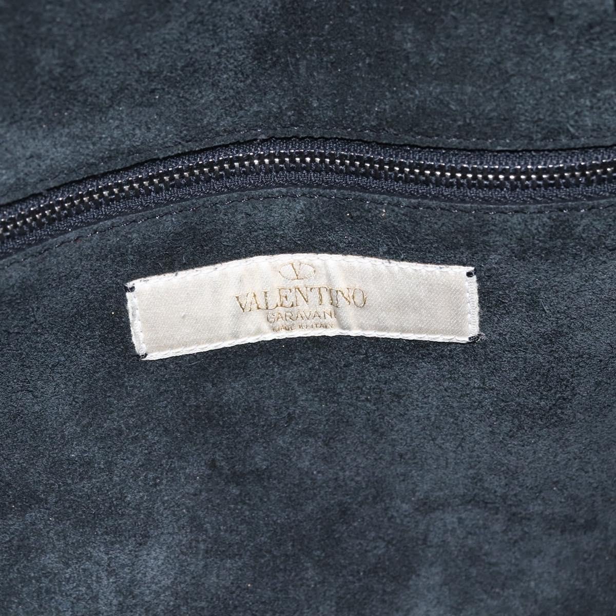 Valentino Garavani Rolling Rockstud Convertible Leather with Cabochons North South