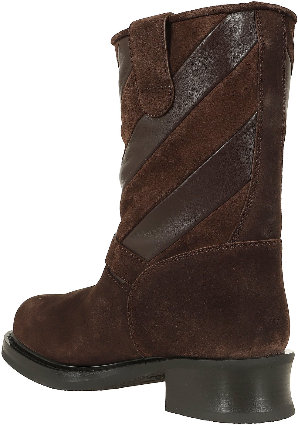 VALENTINO GARAVANI BOOTIE | RAYONS | T. 15/40 | PATCHWORK NAPPA MATTE-NAPPA WAXY/CROSTA
