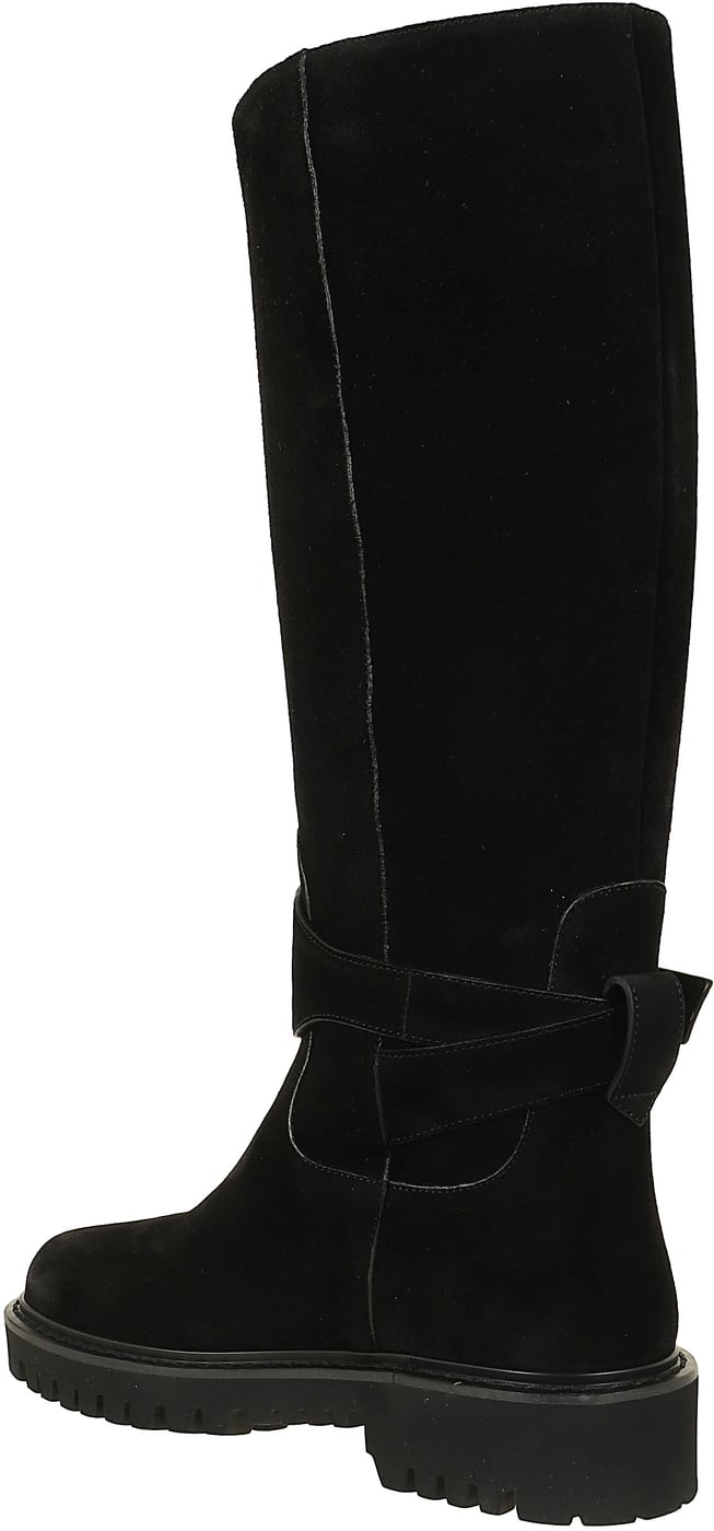 VALENTINO GARAVANI BOOT | VLOGO SIGNATURE | 25/40 | CROSTA/EMBOSSED LEATHER LOGO/RS