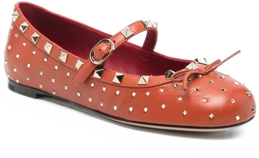 Flat Shoes Orange