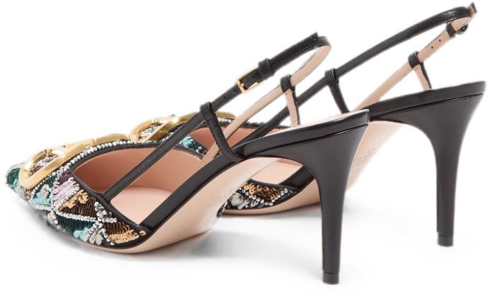 With Heel Black