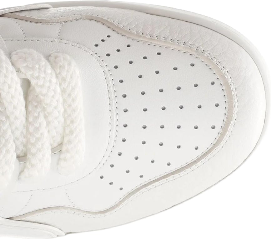Valentino Garavani One Stud XL Men's Leather Sneakers White