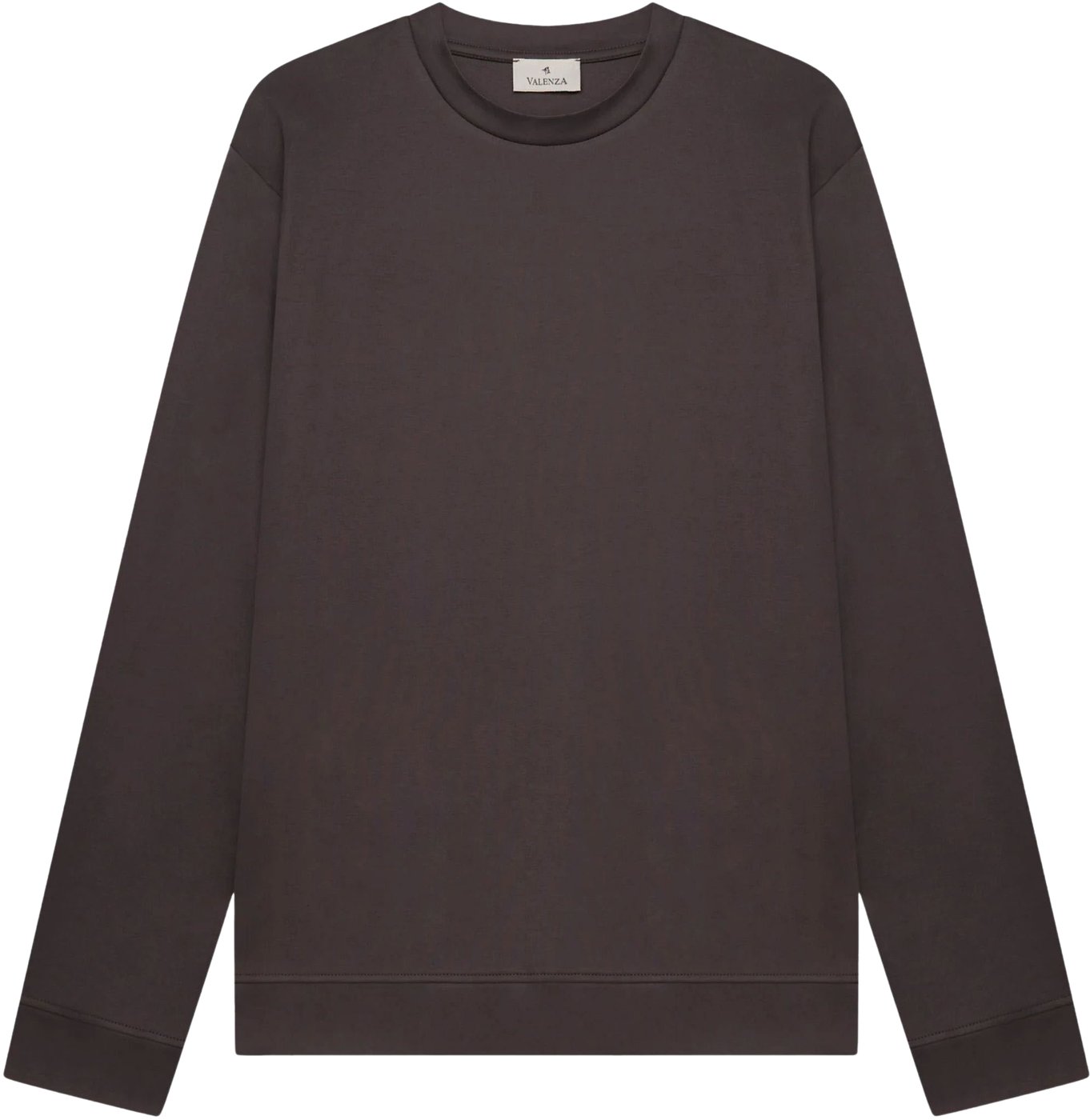 Valenza Heavy Supima Sweaters Donkergrijs 1102