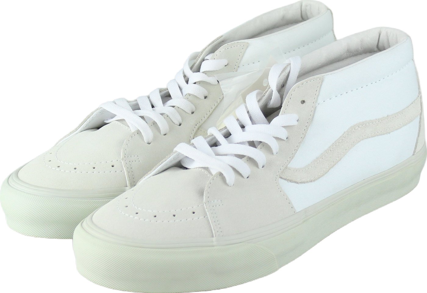 JJJJOUND x Vans Sk8-Mid VLT LX 'True White' - Size 46 (ARCHIVE)