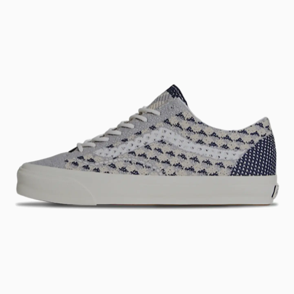 Vans Premium Old Skool 36 Knit Pack Geo Check Frost Grey