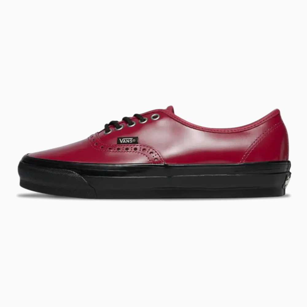 Vans OTW Authentic 44 Siped Vibram Gloss Leather Brogue Bordeaux