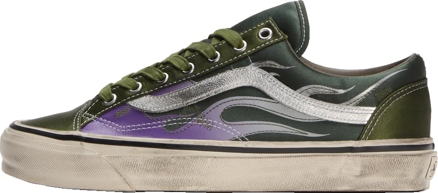 Vans LX Old Skool Archive Flame Green 'Green Purple Gray'