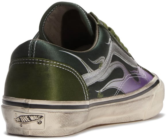 Vans LX Old Skool Archive Flame Green 'Green Purple Gray'