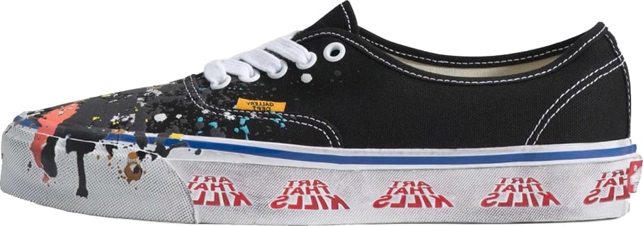 Vans Authentic Reissue 44 Gallery Dept. Art That Kills Black 'Black White Red'