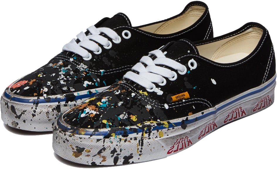 Vans Authentic Reissue 44 Gallery Dept. Art That Kills Black 'Black White Red'