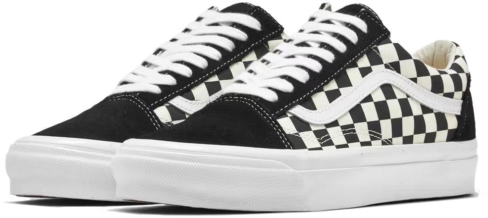 Vans Old Skool 36 LX Checkerboard White Black 'White Black'