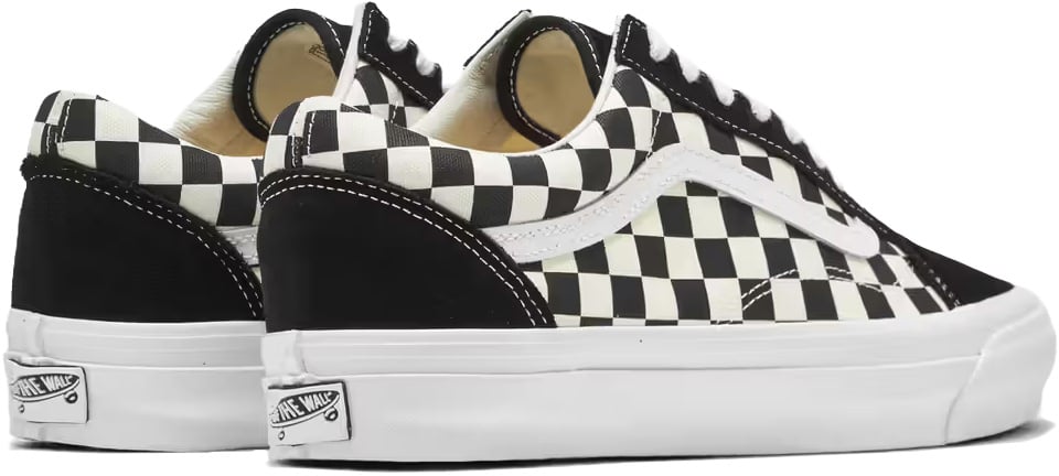 Vans Old Skool 36 LX Checkerboard White Black 'White Black'
