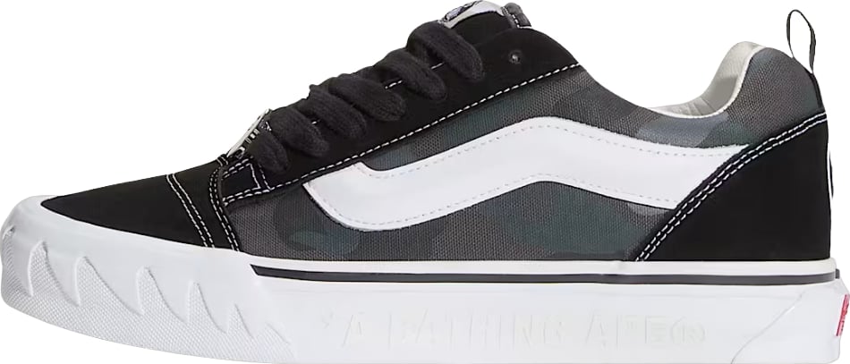 Vans Knu Skool Bape Camo Black 'Black Green Multicolor'