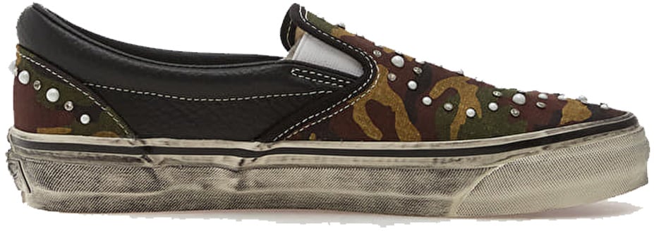 Vans LX Classic Slip-On 98 Pearlized Pack Camo Black 'Black Gray'