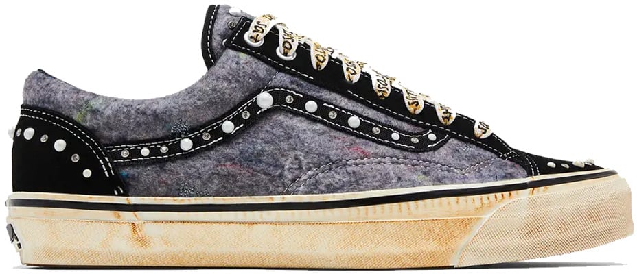 Vans OTW Old Skool Reissue 36 Satoshi Nakamoto Pearlized Speckled Moving Blanket Grey 'Gray White Black'