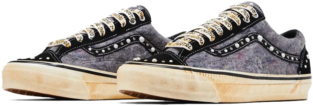 Vans OTW Old Skool Reissue 36 Satoshi Nakamoto Pearlized Speckled Moving Blanket Grey 'Gray White Black'